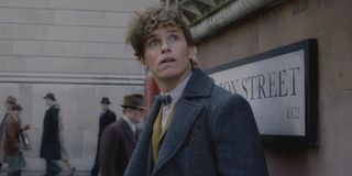 Eddie Redmayne as Newt Scamander in Fantastic Beasts: The Crimes Of Grindelwald