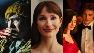 Austin Abrams in "Resident Evil," Jessica Chastain in "Other Mommy," and Anne Hathaway and Josh Harnett in "Verity"