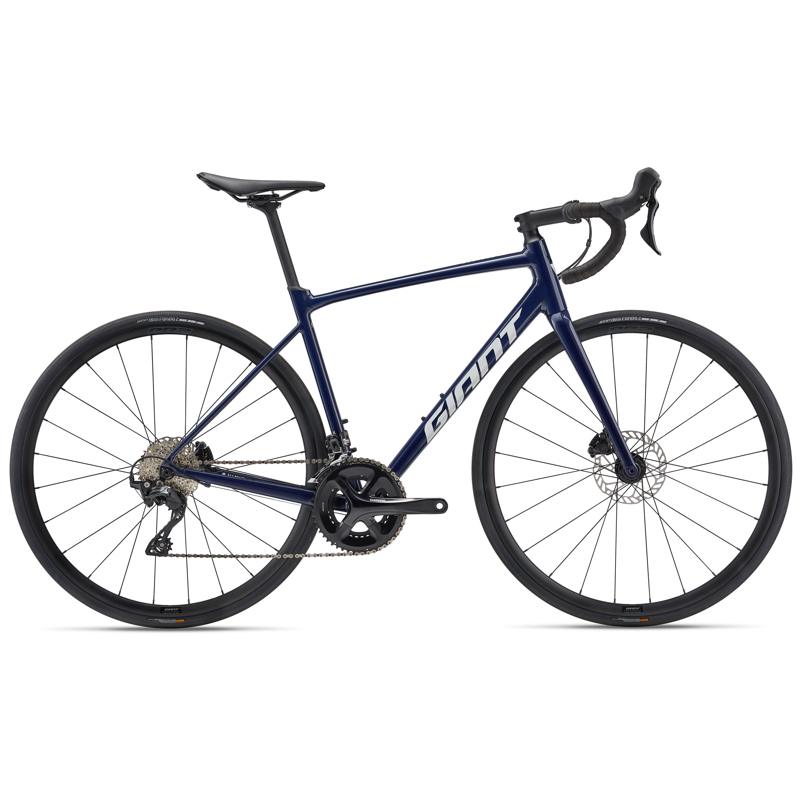 Giant Contend SL 1 road bike in dark blue