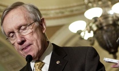 Majority Leader Harry Reid said the deal with Republicans was "only a framework" and changes were needed.