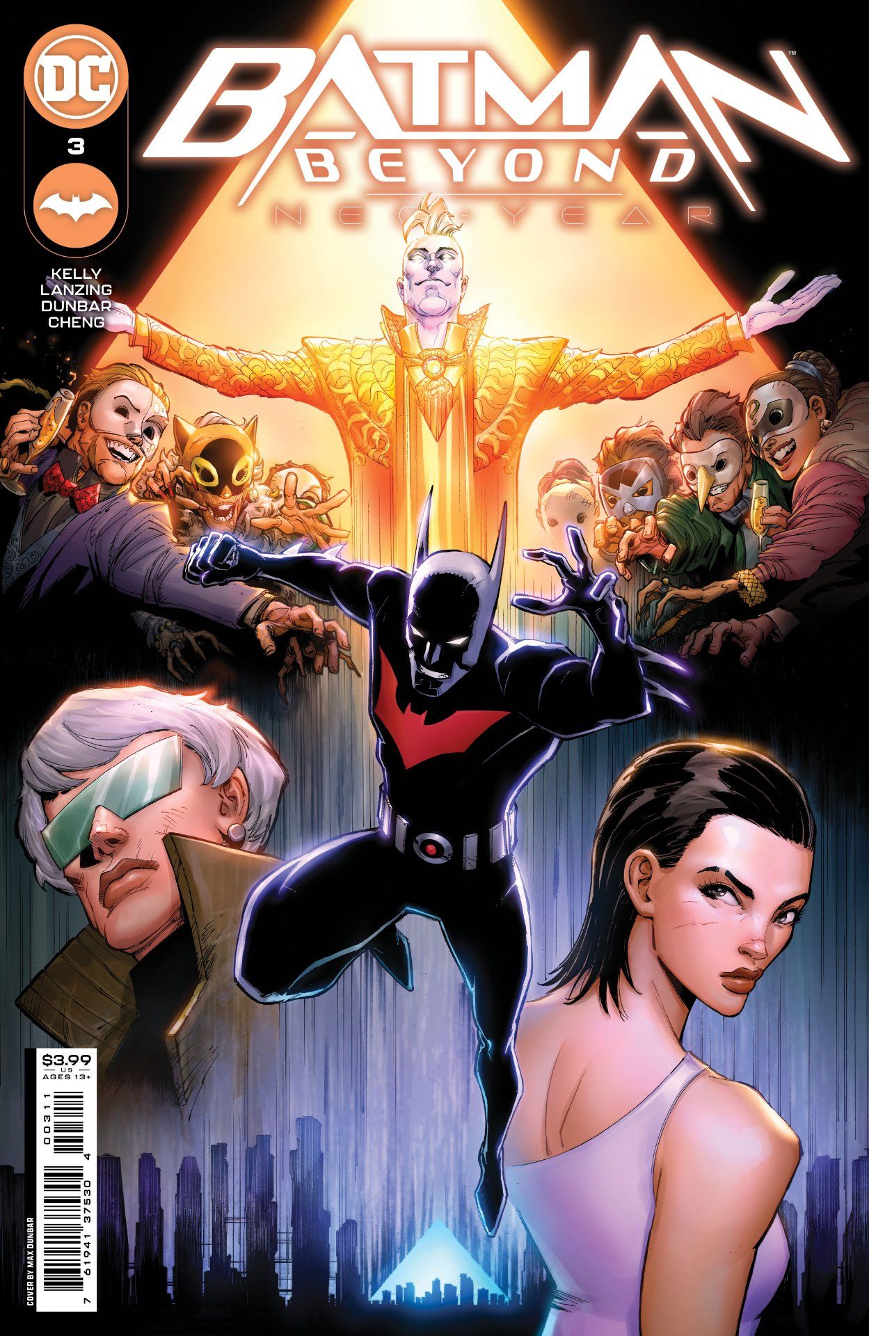 Batman Beyond: Neo Year covers