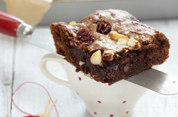 White chocolate chip brownies