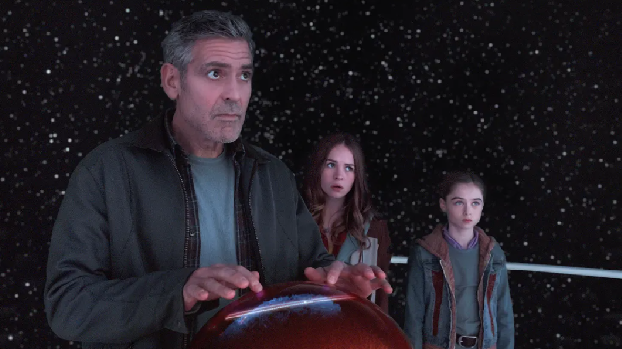 Some of the main cast of Tomorrowland.