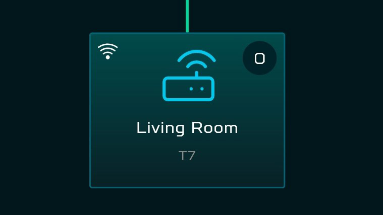 A screenshot of the Acer Predator Connect T7 app.