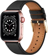 Qaznz leather strap for Apple Watch:&nbsp;was £18, now £13.5 at Amazon