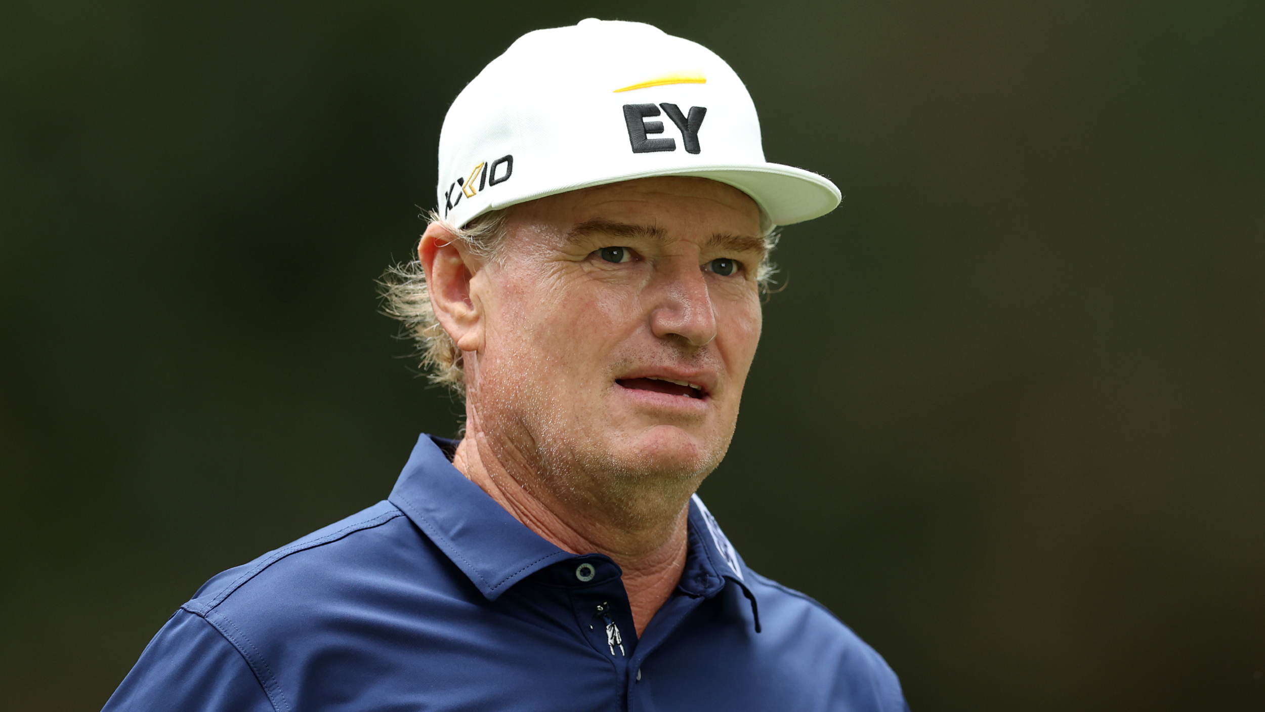 Ernie Els at the Senior Open