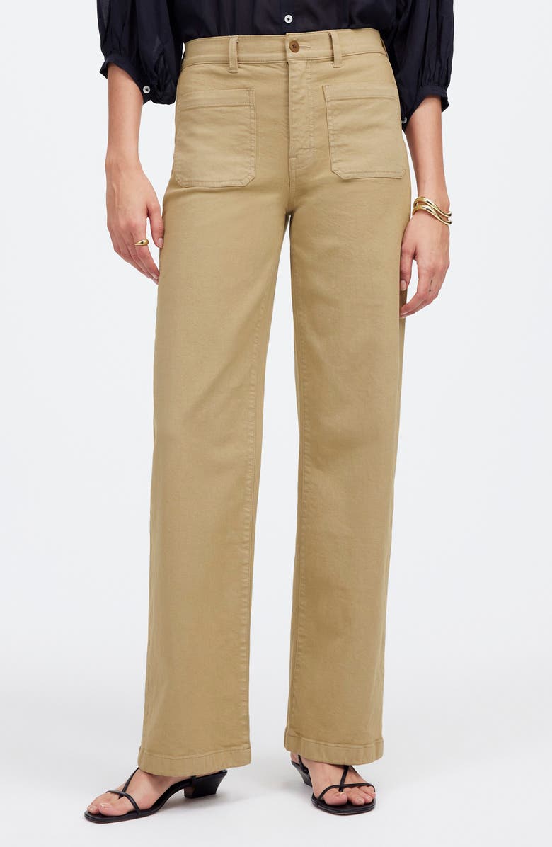 The Emmett Patch Pocket Wide Leg Pants