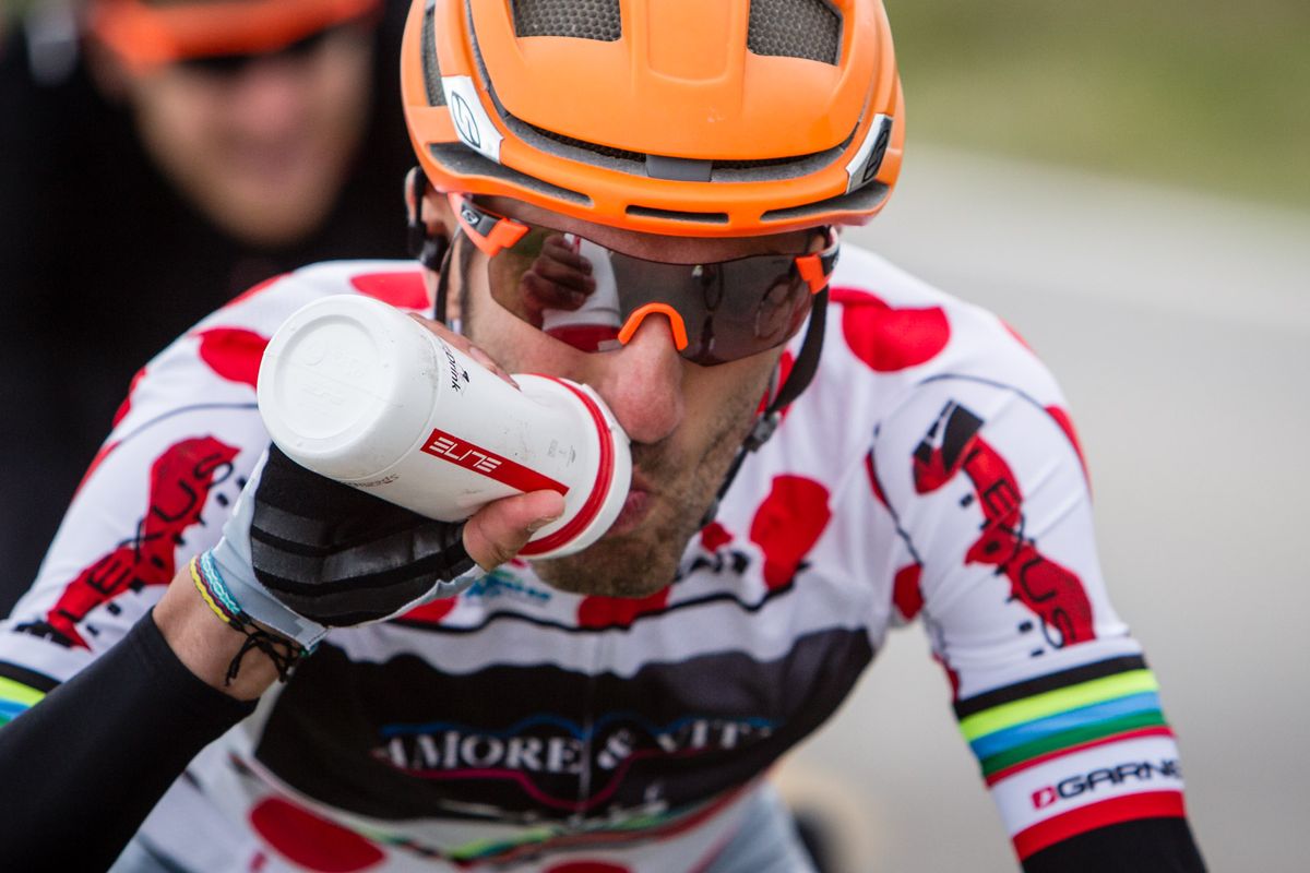 Danilo Celano (Amore &amp; Vita) held onto the climbers jersey for another day