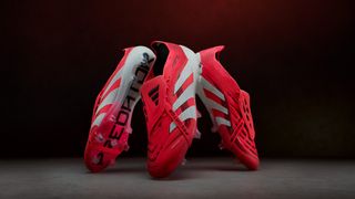 Adidas Predator 25 football boots in Red