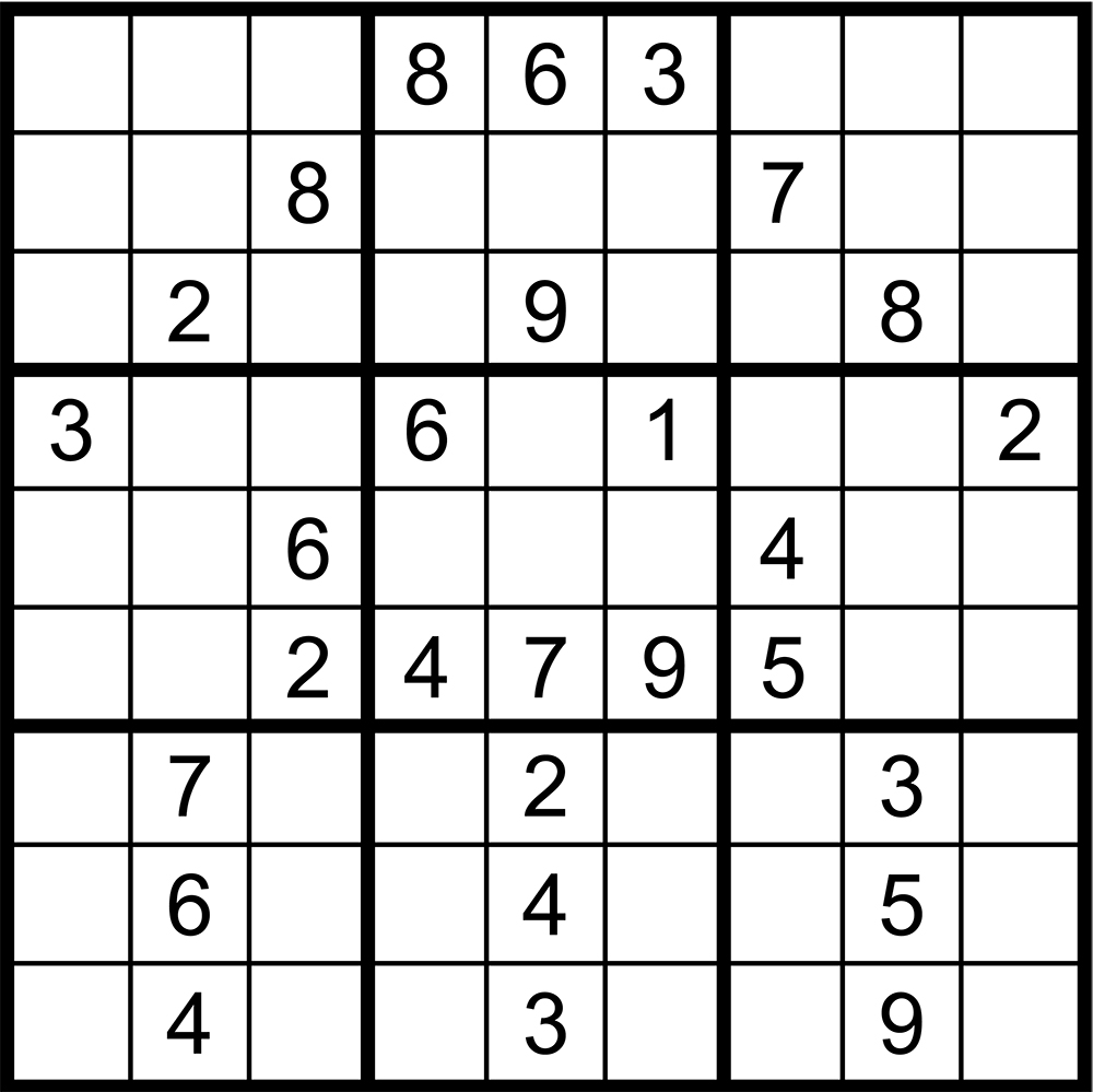 Sudoku puzzle