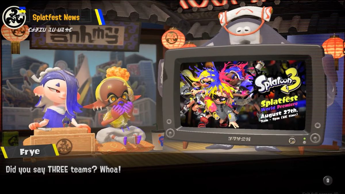 Splatoon 3 Splatfest how the returning mode works TechRadar