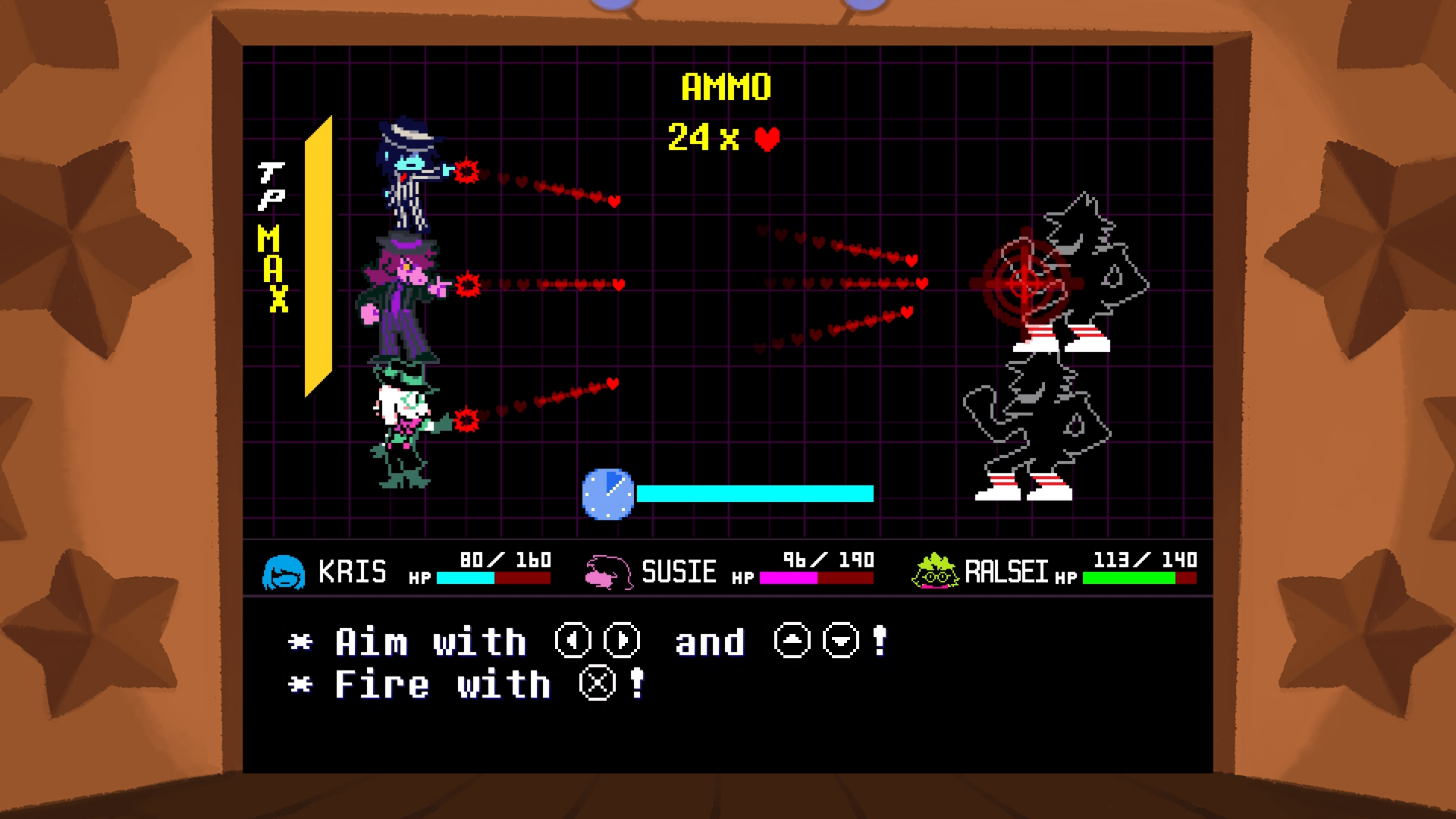How to shoot in Deltarune