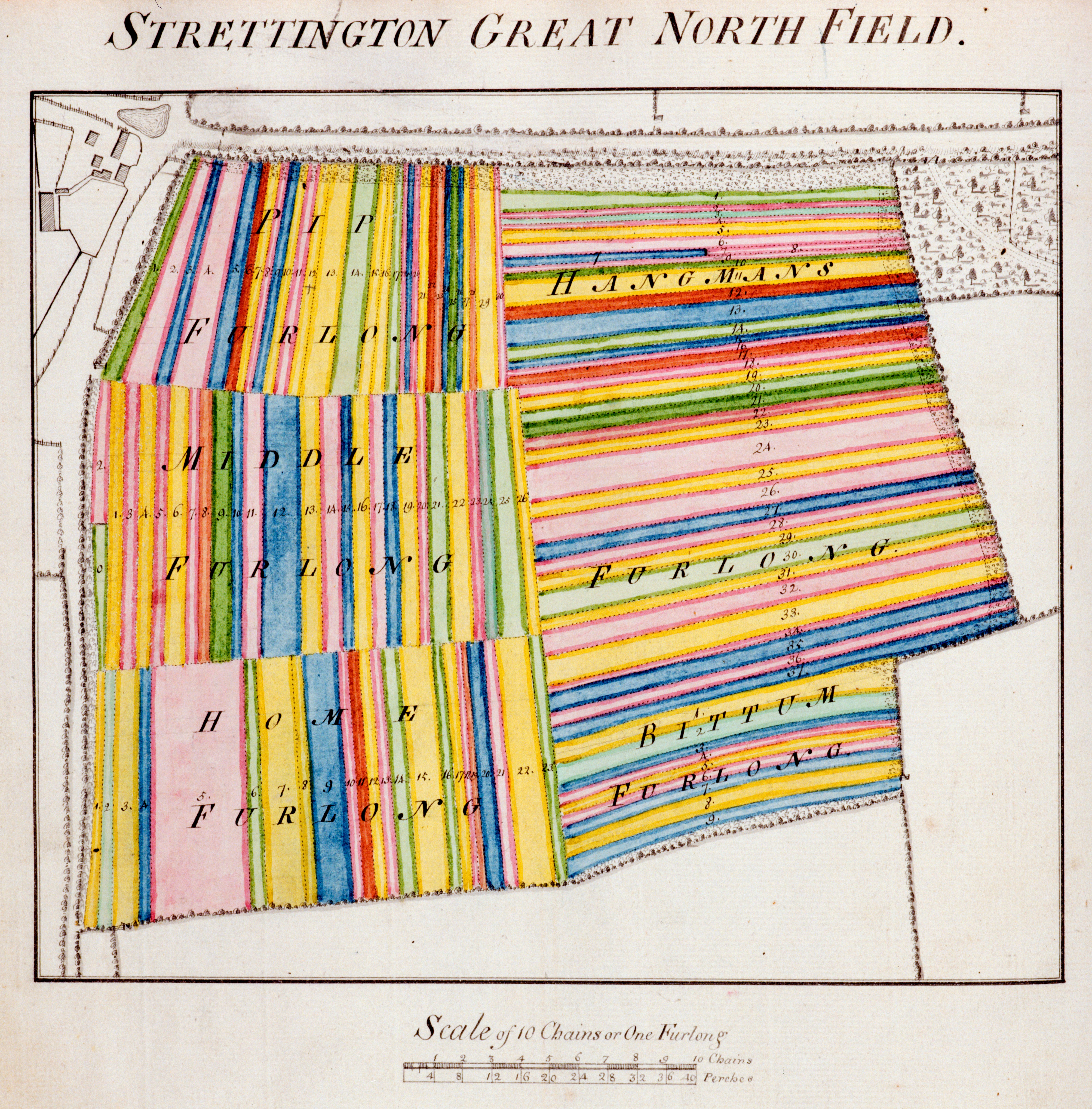 Thomas Yeakell and William Gardner&amp;rsquo;s map of the Goodwood estate
