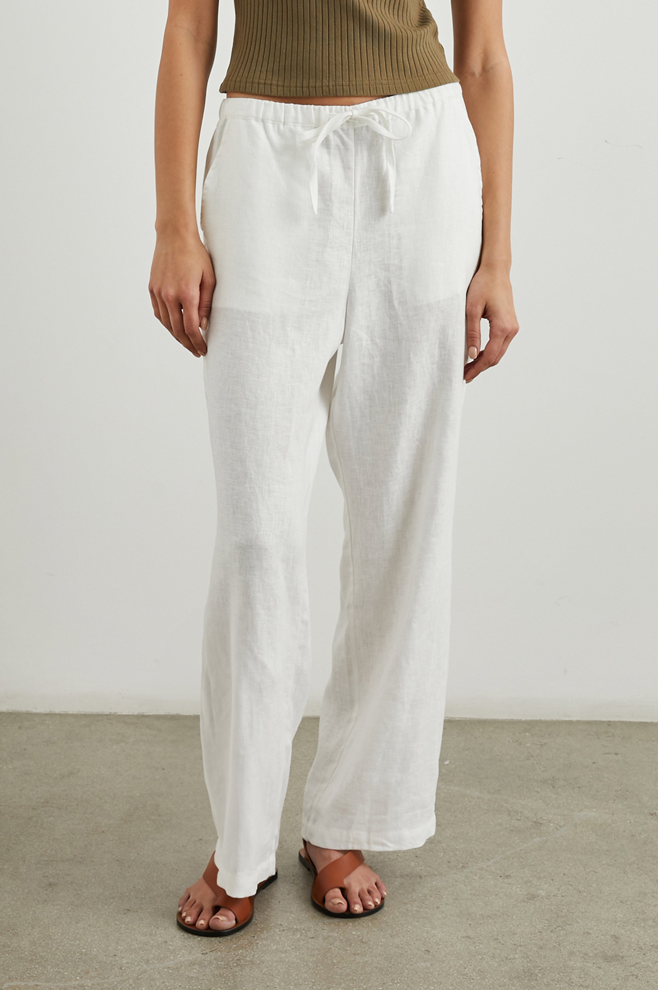 Emmie Pant - White