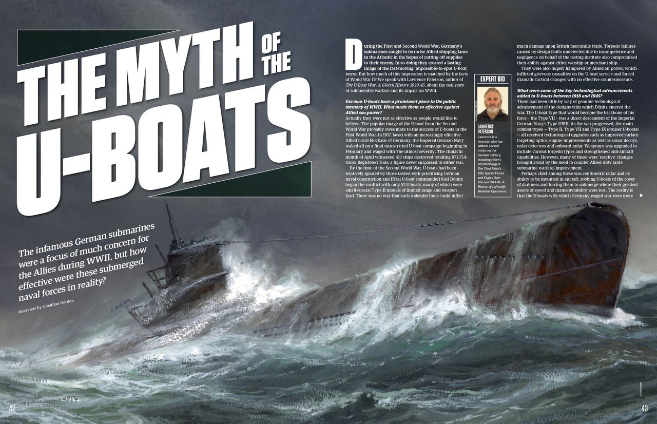 U-Boat feature spread, AHH 116
