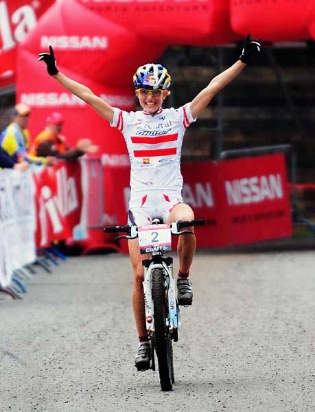 Elisabeth Osl (Central Ghost) wins her second World Cup this season.