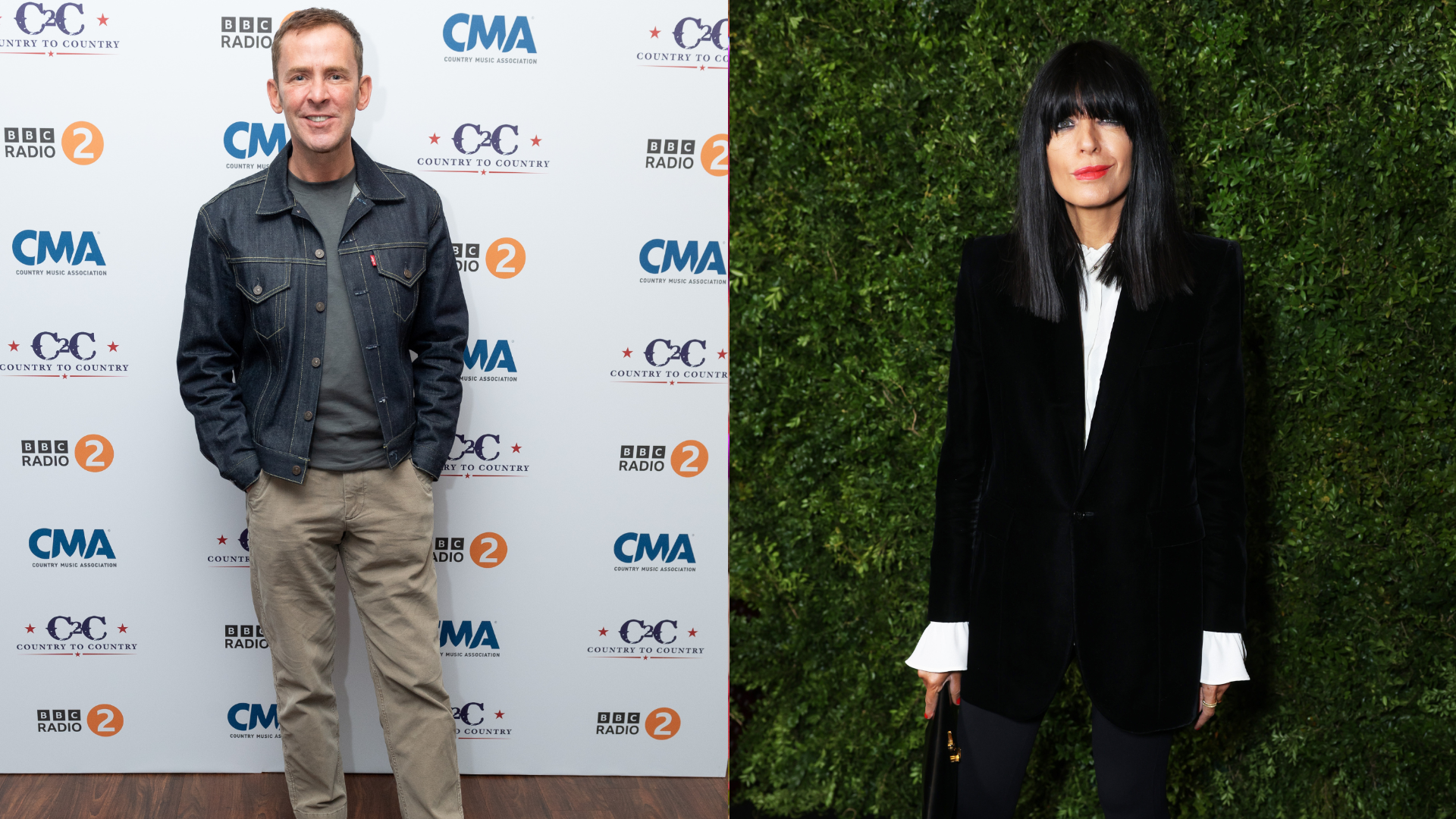 Scott Mills and Claudia Winkleman