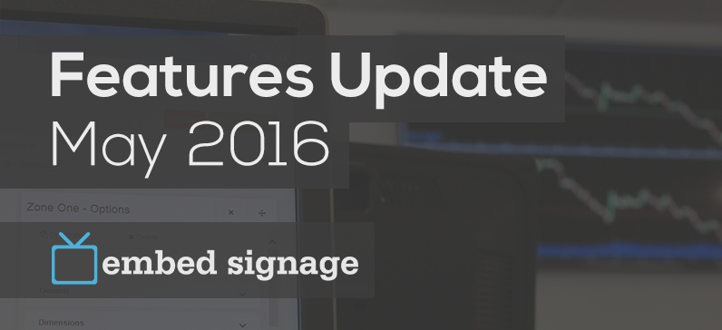 Embed Signage Announces Updates