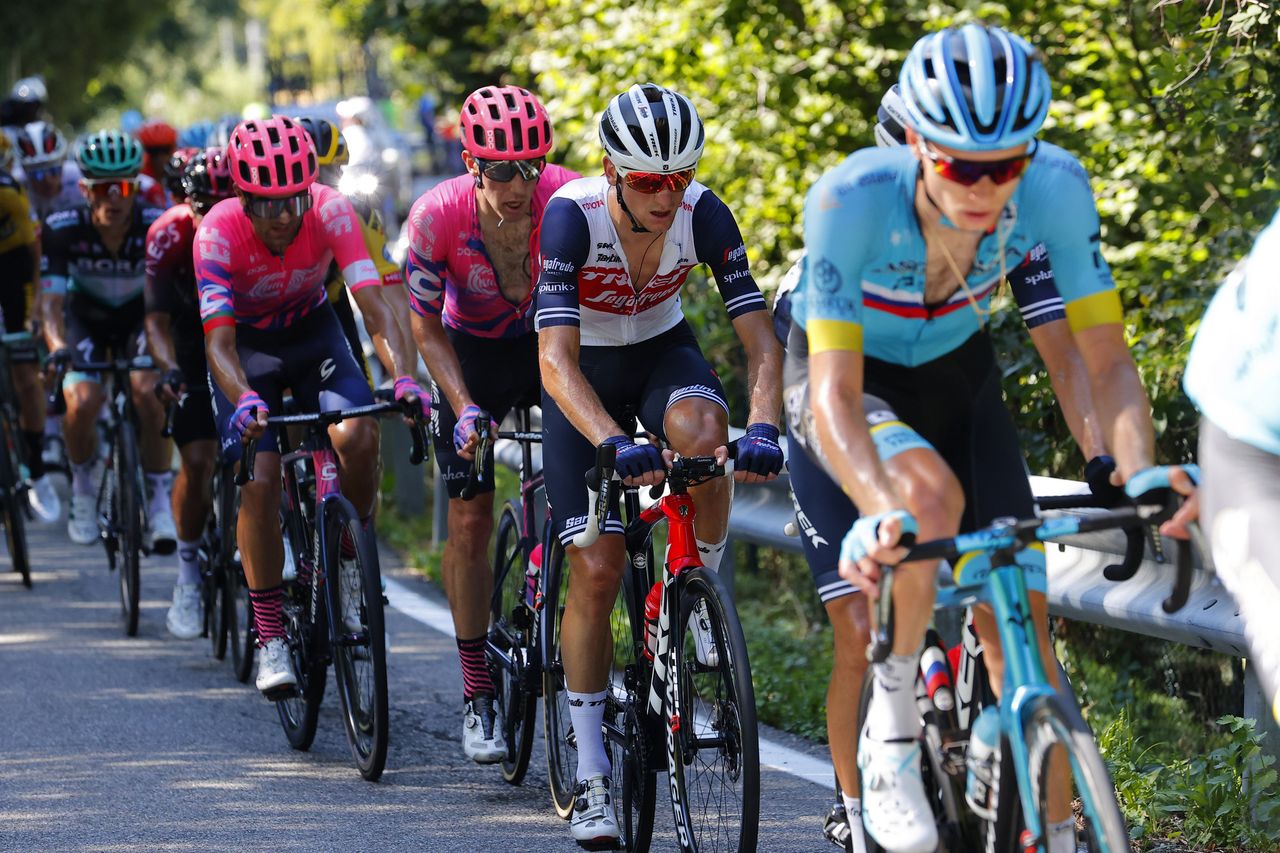 Il Lombardia 2020 - 114th Edition - Bergamo - Como 231 km - 15/08/2020 - Giulio Ciccone (ITA - Trek - Segafredo) - photo Luca Bettini/BettiniPhoto&Acirc;&copy;2020