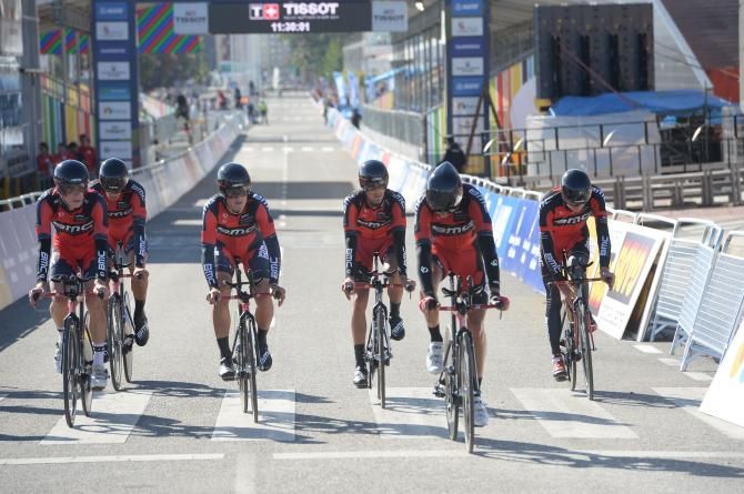 Team BMC start as one of the favourites for Sunday's TTT