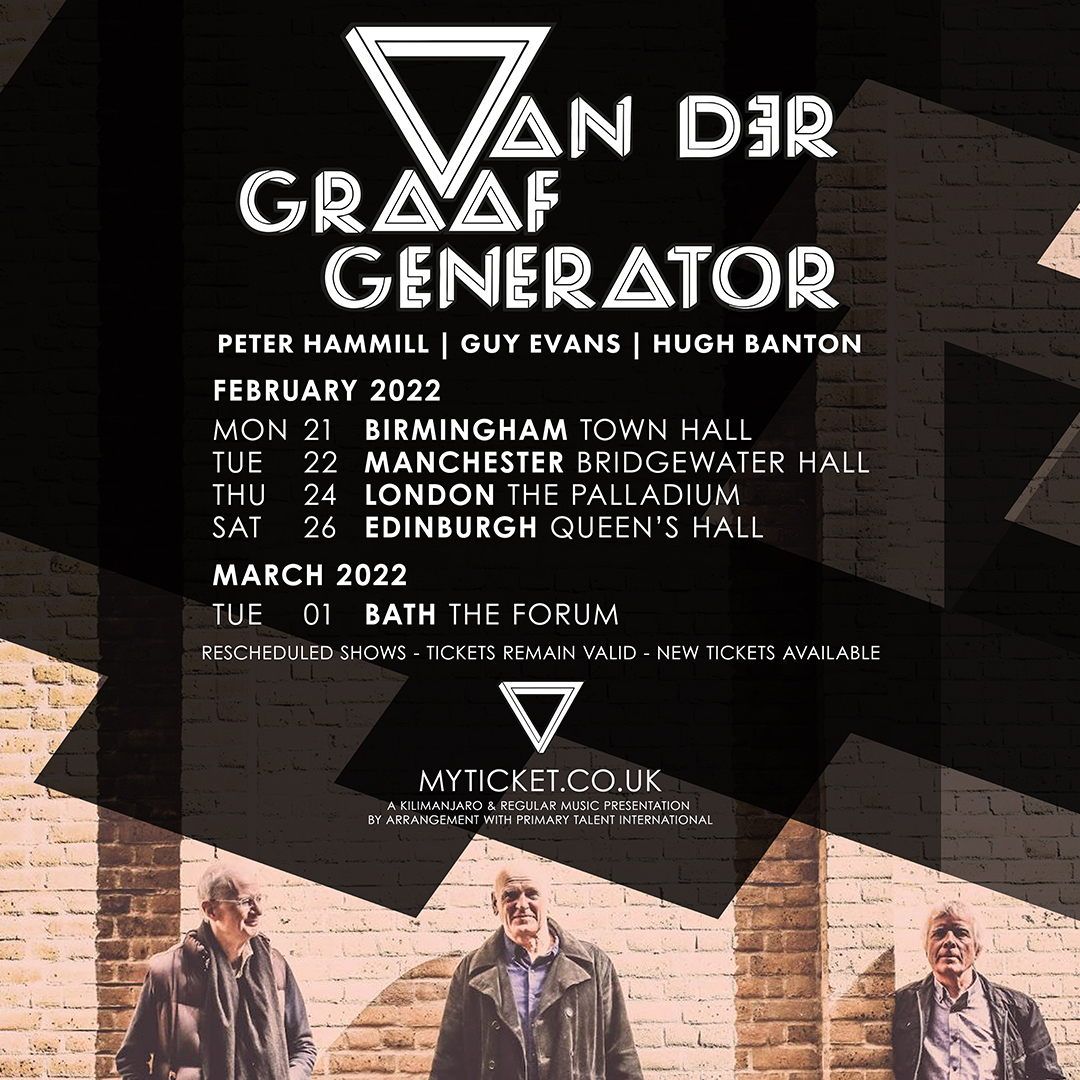 Van der Graaf Generator announce tour dates for February and March Louder