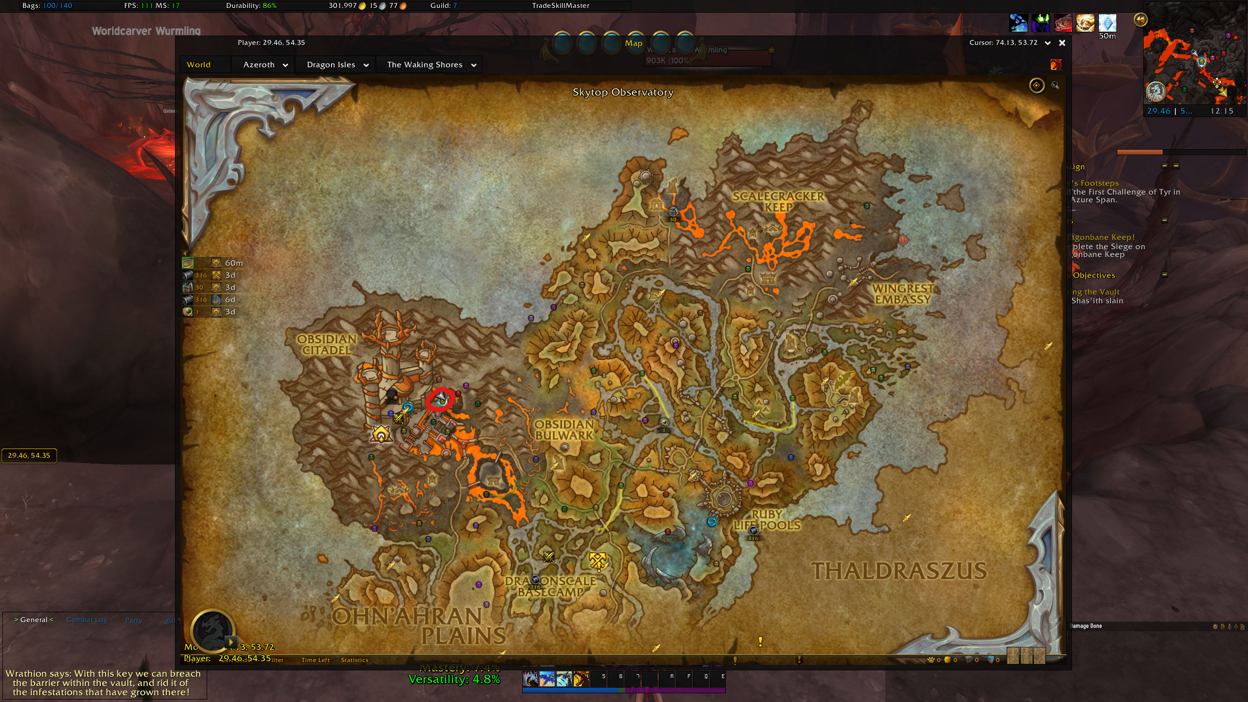 WoW Dragonflight Wurmling Bones