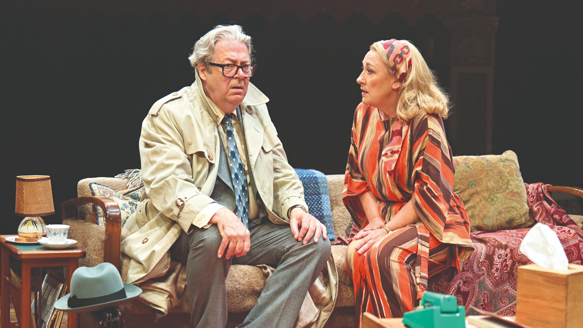 Roger Allam and Dorothy Atkinson in How the Other Half Loves