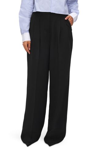 Luxe Suiting Wide Leg Pants