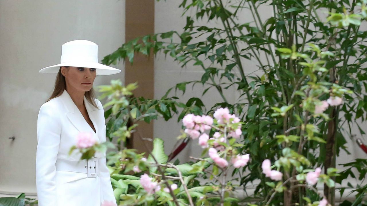 melania trump hat