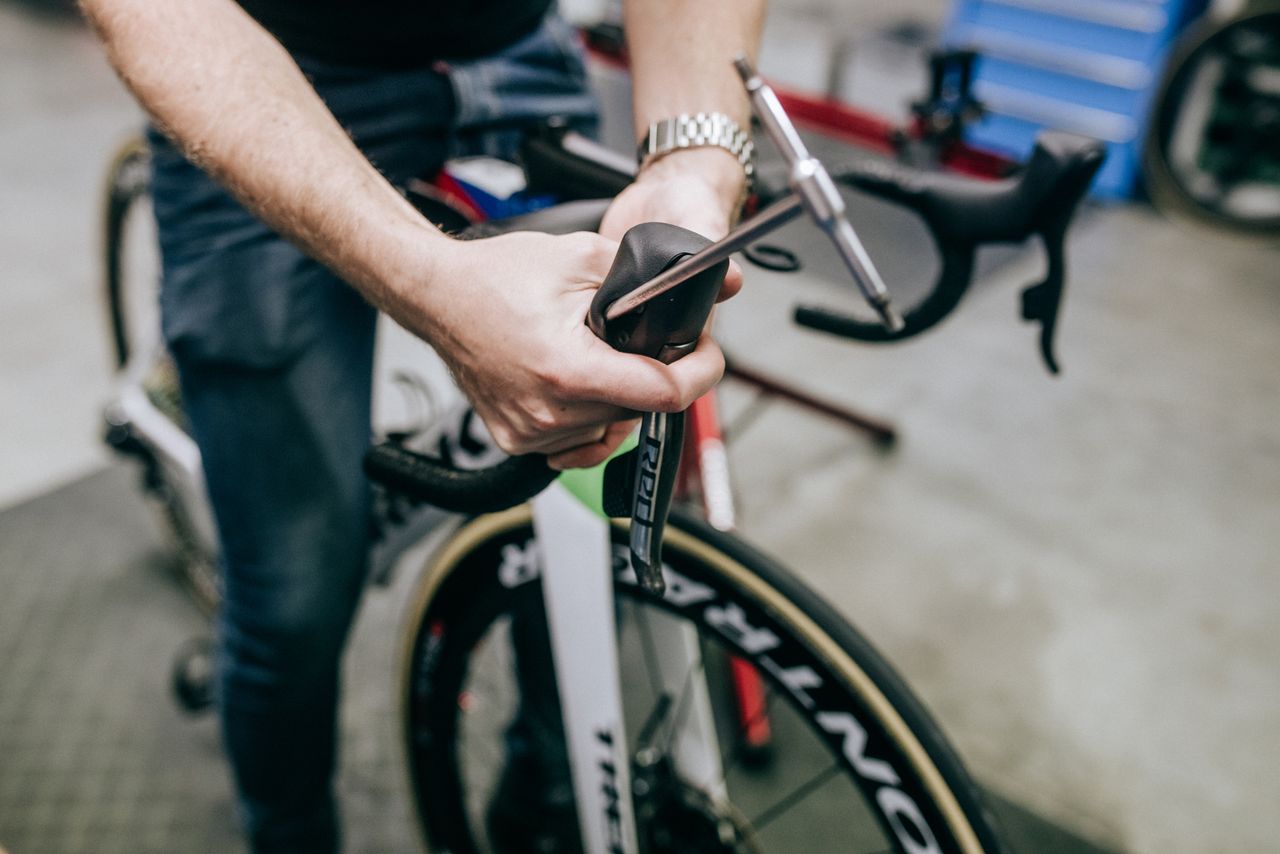 Mads Pedersen's World Champion Trek Madone