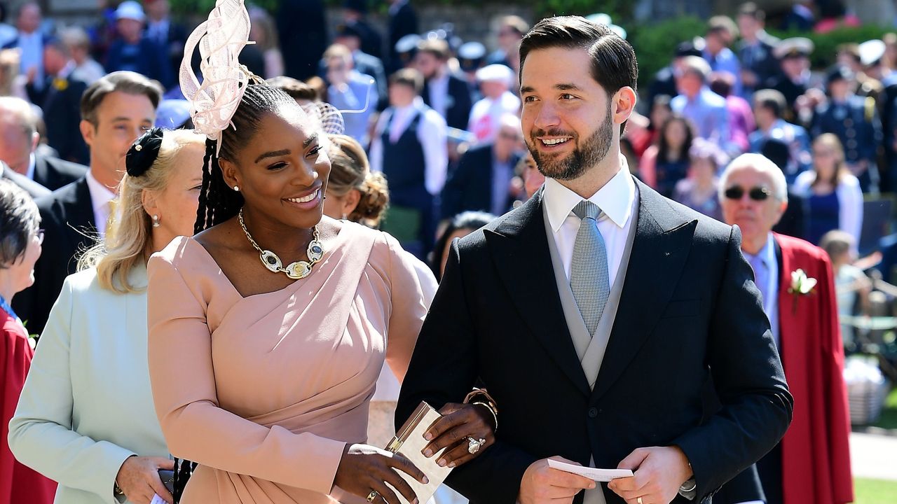 serena williams royal wedding hair 