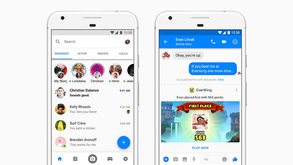 Facebook Messenger is trialing autoplaying video ads
