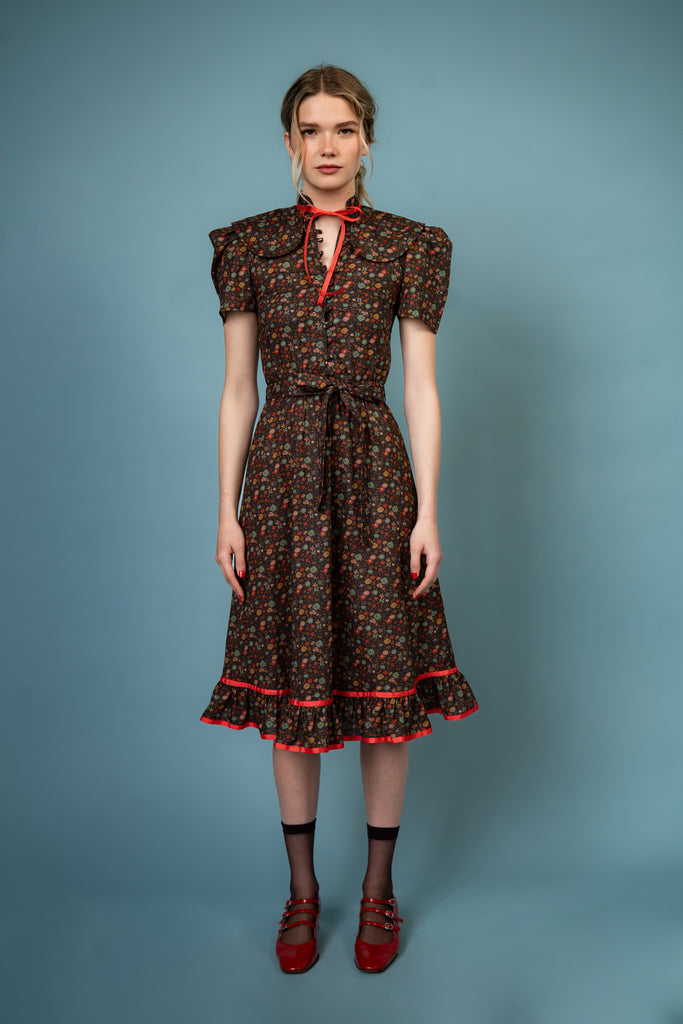 Valerie Dress - Charcoal