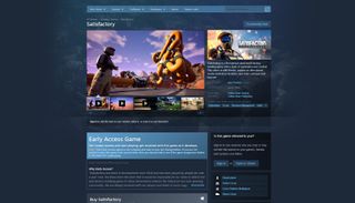 One of the first things you'll see about an Early Access game on Steam is links to information about the program and questionnaire from the developer.