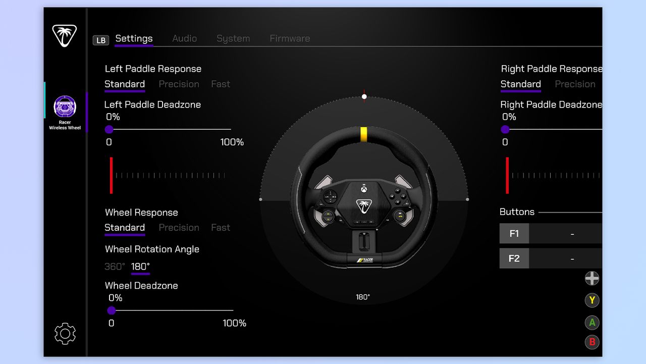A screenshot of Turtle Beach Control Center 2