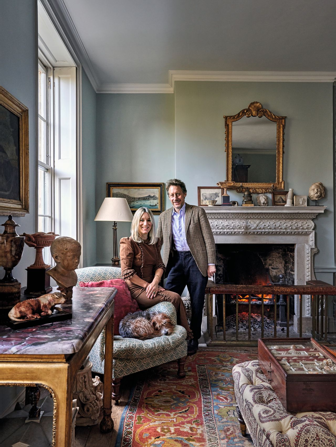 Charlotte Freemantle and Will Fisher of Jamb, with their eclectic collection of things.