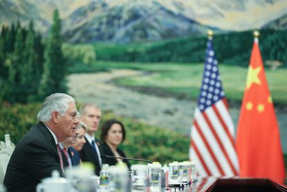 Secretary of State Rex Tillerson in China