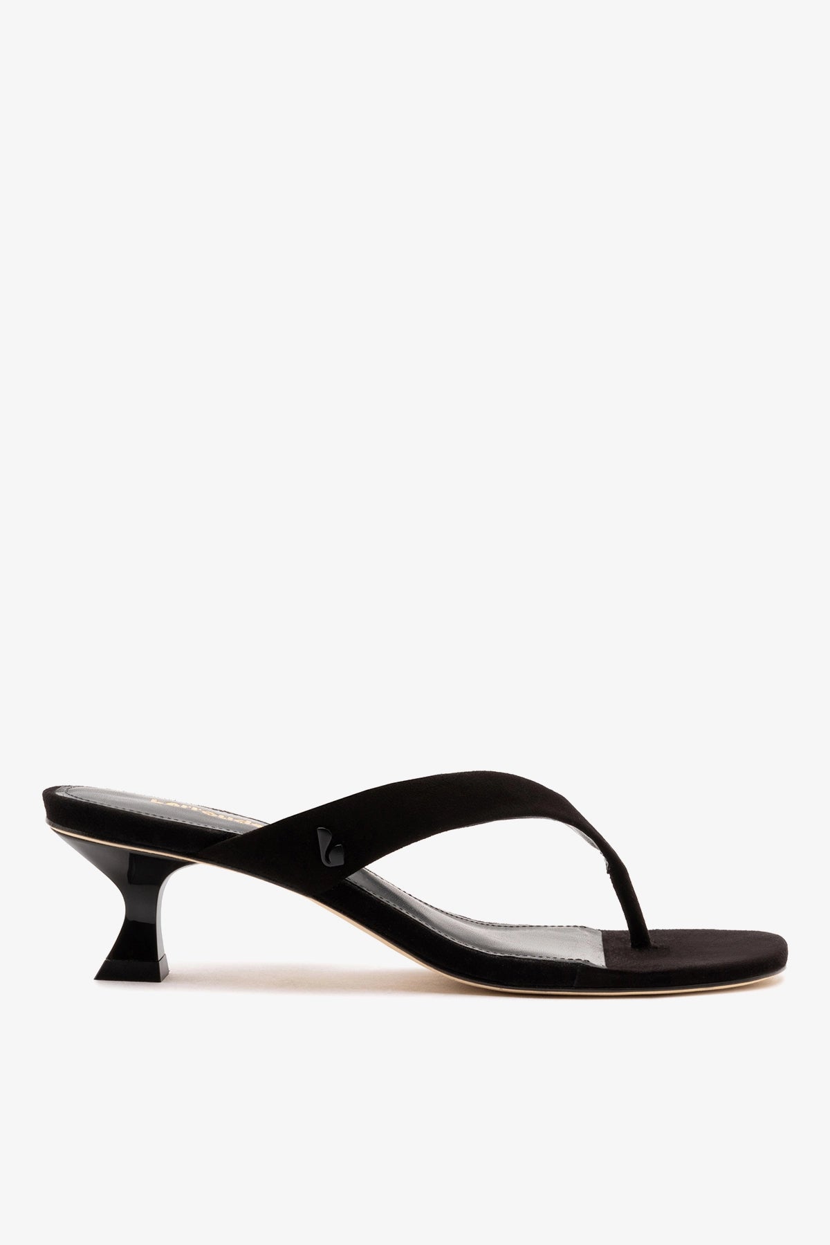 Gaia Low in Black Leather