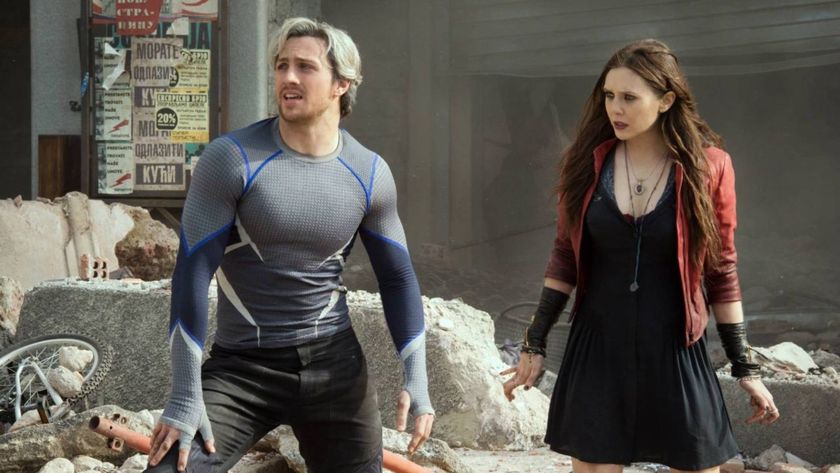 Aaron Taylor-Johnson and Elizabeth Olsen