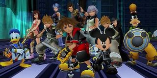 The cast of Kingdom Hearts.