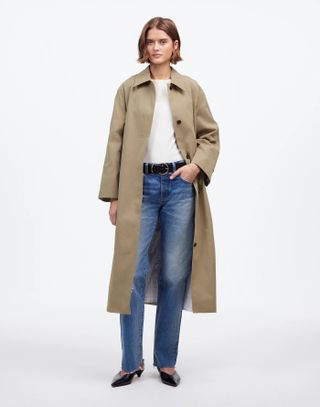 madewell, Single-Breasted Trench Coat