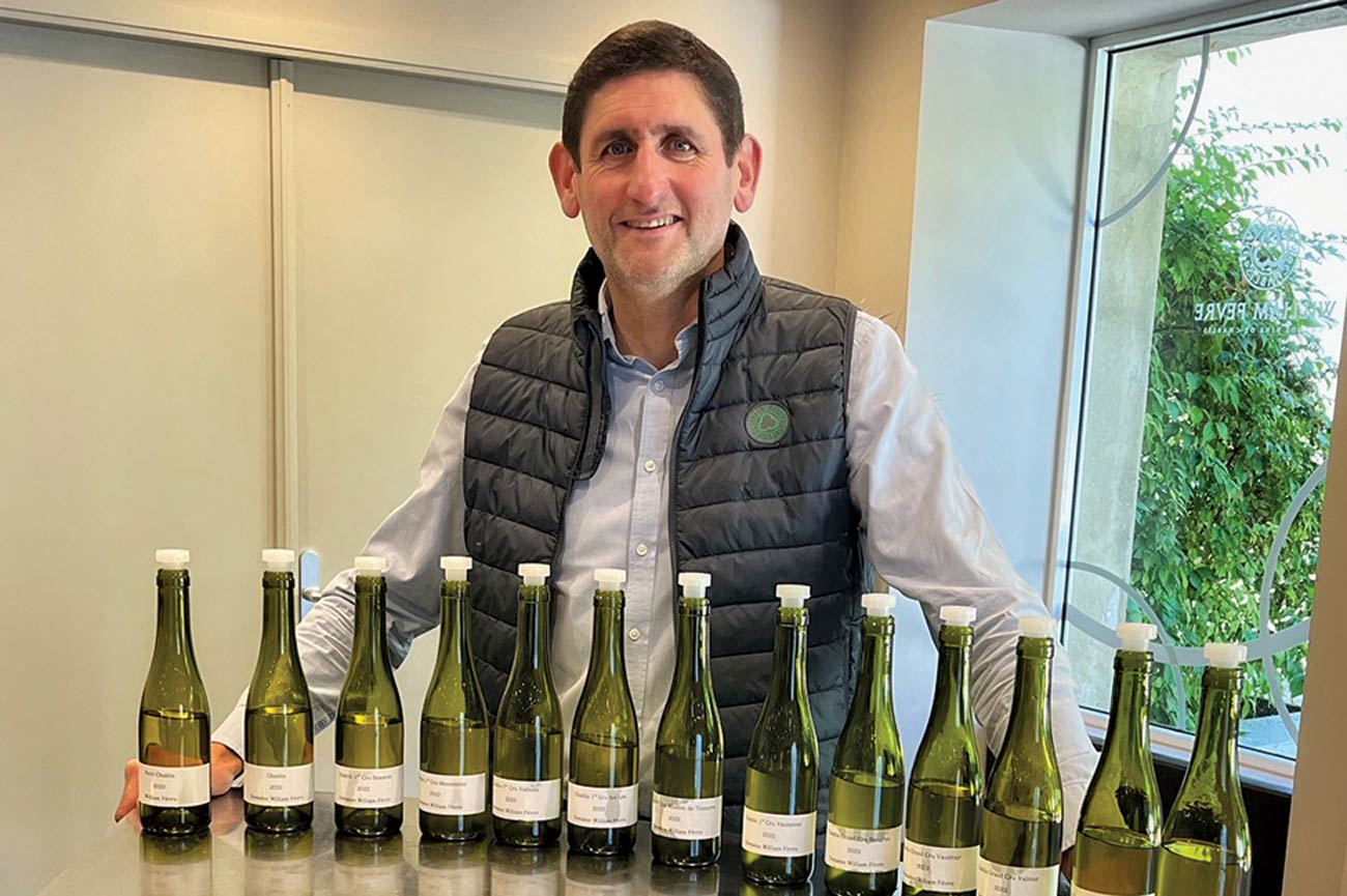 Winemaker Didier S&amp;eacute;guier of William F&amp;egrave;vre