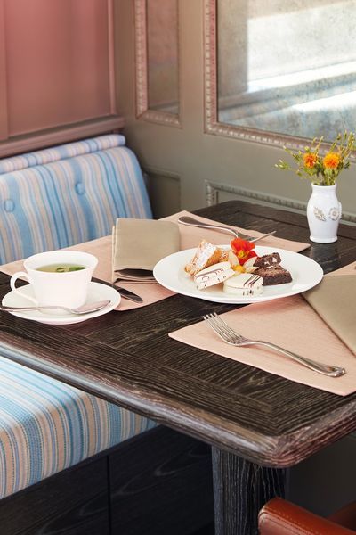 cup, food, dish, spoon, chair