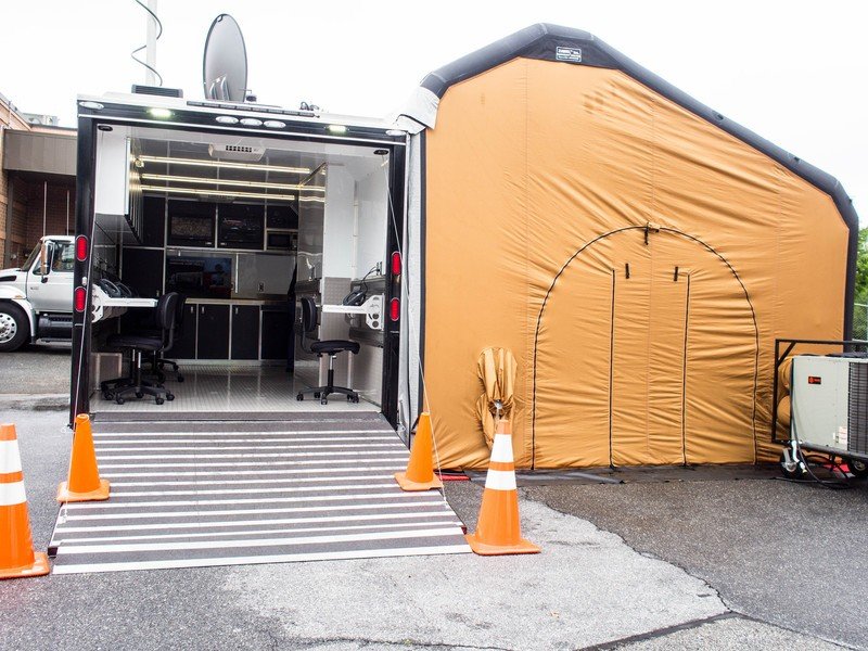 Verizon portable office