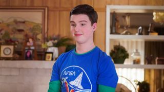 Iain Armitage as Sheldon Cooper in Young Sheldon season 6