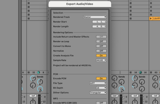 Ableton export