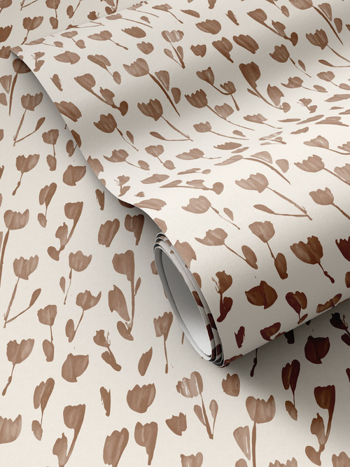 Wild Flowers I Wallpaper, 52" W x 132" L