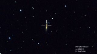 New Supernova in M82 by Greg Hogan