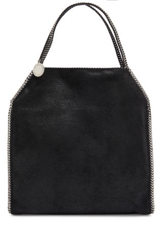 Falabella Metallic Faux Leather Tote