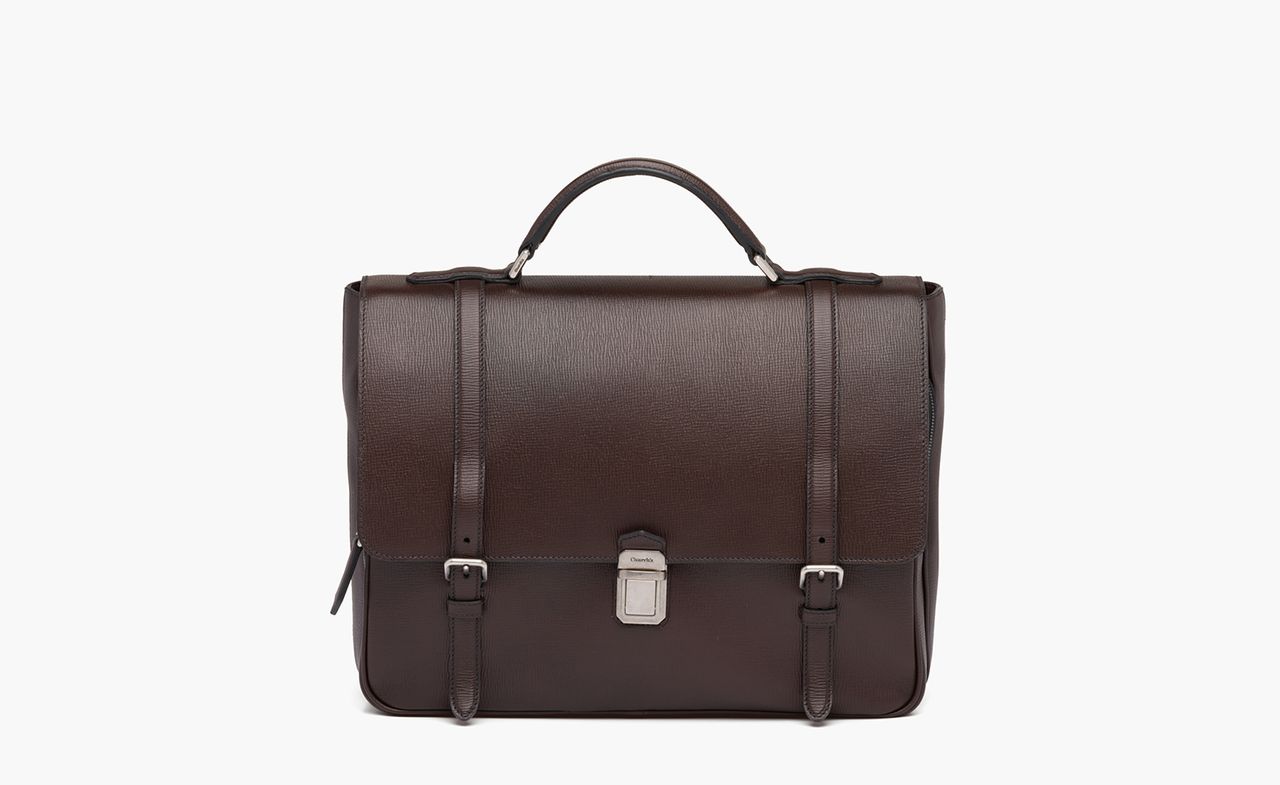 Church&#039;s St. James ‘Buckingham’ leather satchel